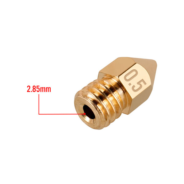 0.5mm Pirinç Nozzle MK8 - 2.85mm Filament Uyumlu