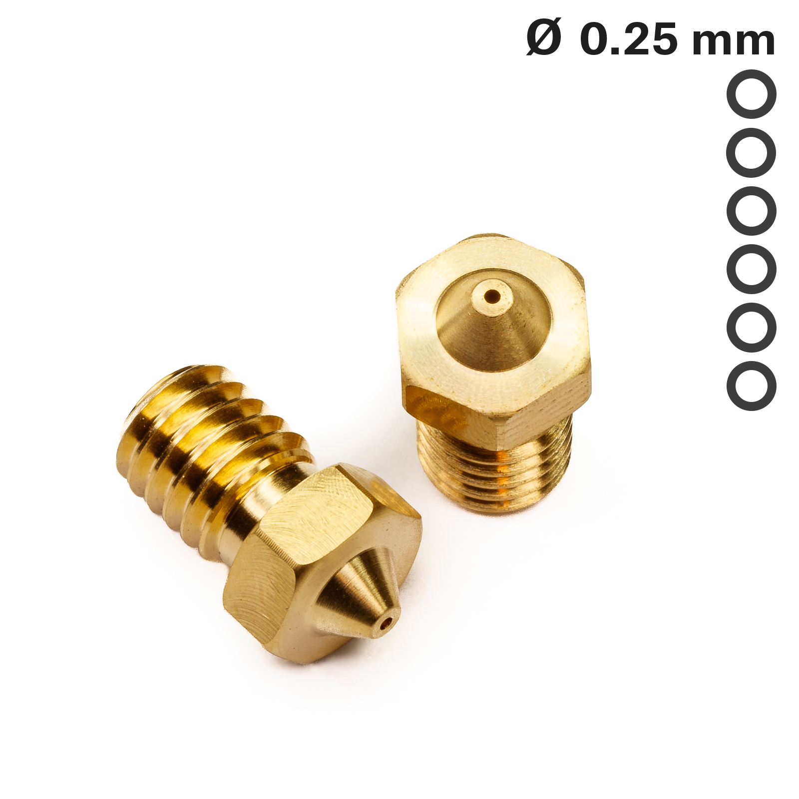 Nozzle E3D V6 0.25 mm