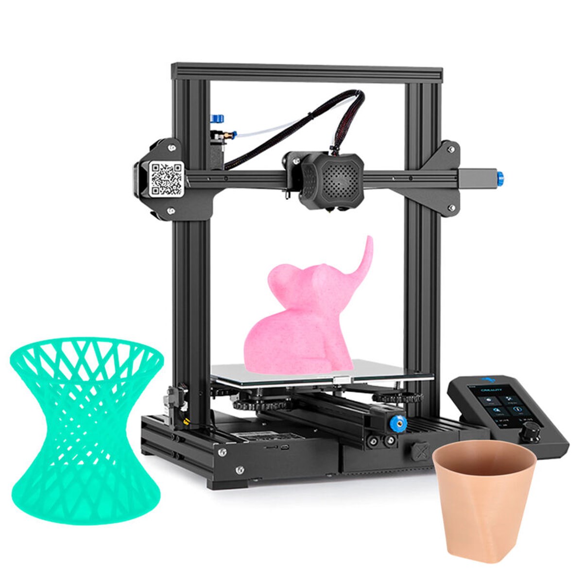 Creality Ender 3 V2 - Geliştirilmiş 3D Yazıcı