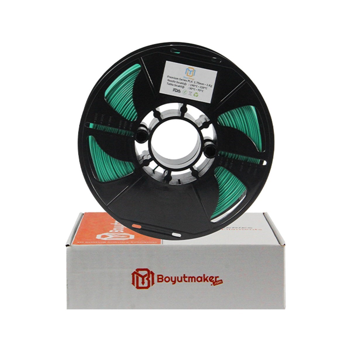 Boyutmaker Yeşil PLA + Filament 1.75mm 1 Kg