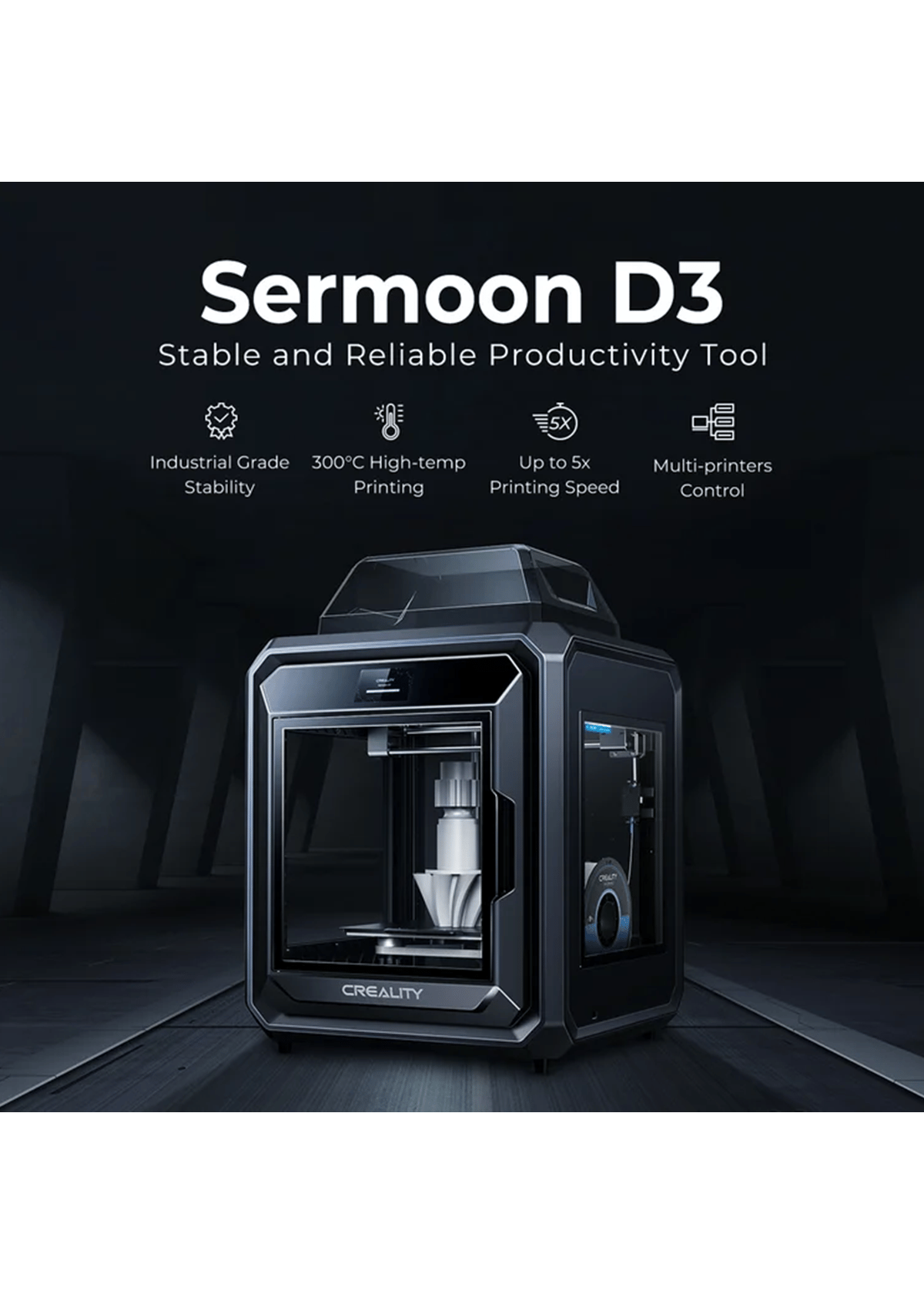 Creality Sermoon D3 3D Yazıcı