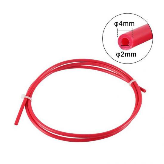 3D Yazıcı PTFE Teflon Boru - Kırmızı - 1 Metre