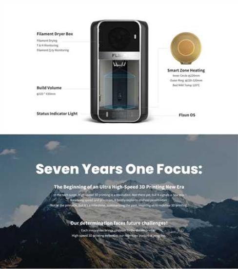 FLSUN S1 Ultra High Speed 3D Printer