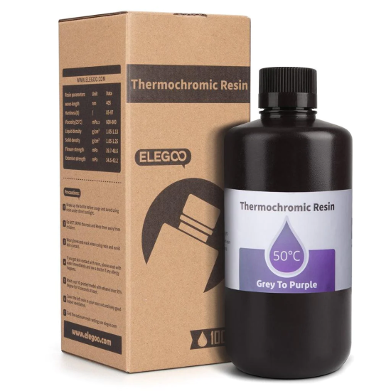 ELEGOO THERMOCHROMİC RENK DEĞİŞTİREN REÇİNE 1 KG / GRİDEN MORA