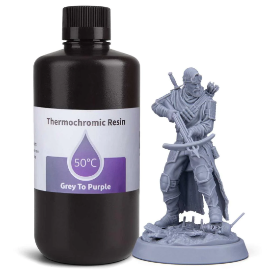 ELEGOO THERMOCHROMİC RENK DEĞİŞTİREN REÇİNE 1 KG / GRİDEN MORA