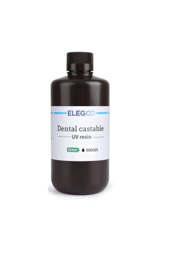 ELEGOO DENTAL COSTABLE UV RESİN YEŞİL - 0.5 KG