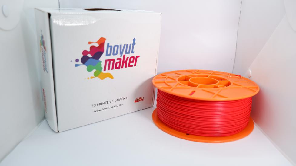 Boyutmaker Kırmızı PLA + Filament 1.75mm 1 Kg