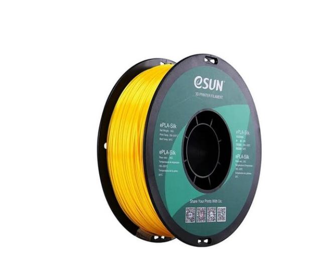 eSun Filament 1.75mm eSilk-PLA Koyu Sarı
