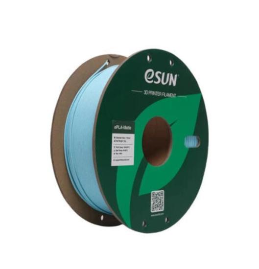 ESUN 1.75mm ePLA-Matte Estetik Filament - Açık Mavi
