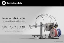 Bambu Lab A1 Mini Combo 3D Yazıcı