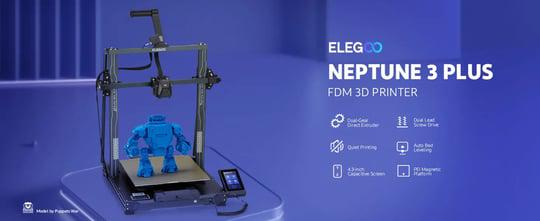 ELEGOO Neptune 3 Plus 3D Yazıcı