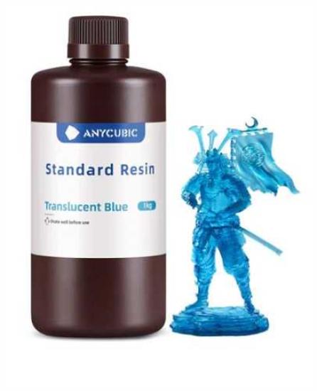 Anycubic Standard Resin-Translucent Blue