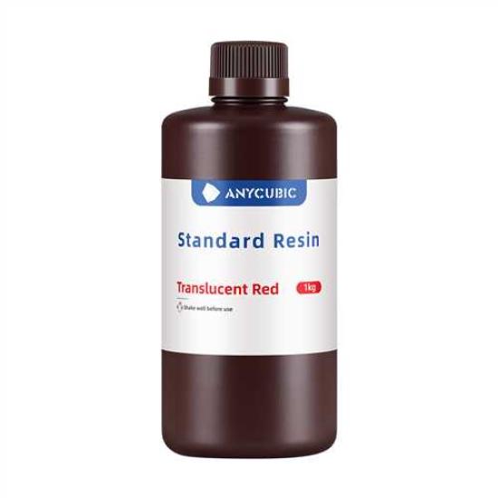 Anycubic Standard Resin-Translucent Red