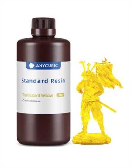 Anycubic Standard Resin-Translucent Yellow