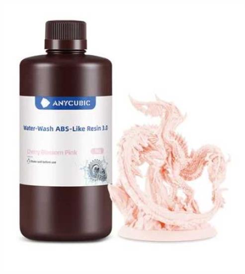 Anycubic Water-Wash ABS-Like Resin 3.0-Cherry Blos