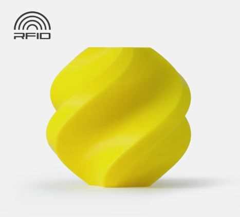 Bambu PLA Basic Yellow with Bambu Reusable Spool
