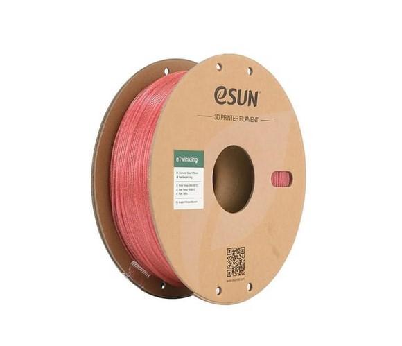 Esun eTwinkling simli Filament Pembe